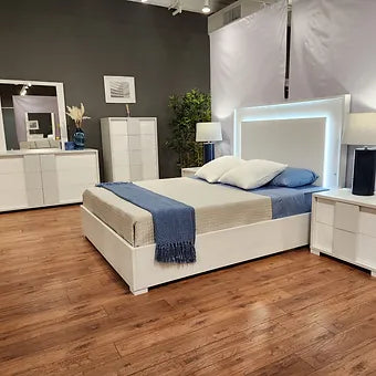 Tower Collection LED Italian Bedroom Set