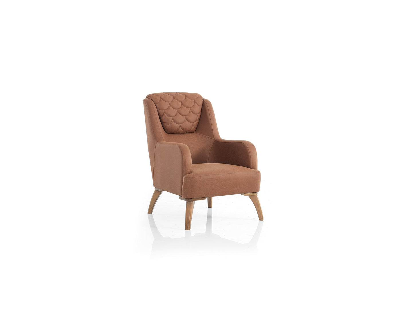 Ruby 3-pieces (Sofa & Loveseat & Chair) Livingroom Set Brick