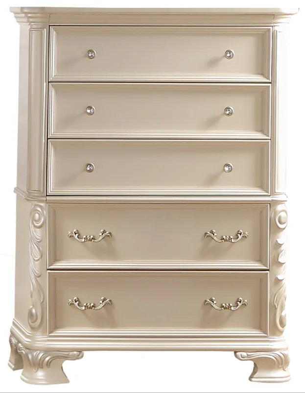Victoria Pearl Classic Luxury Bedroom Set