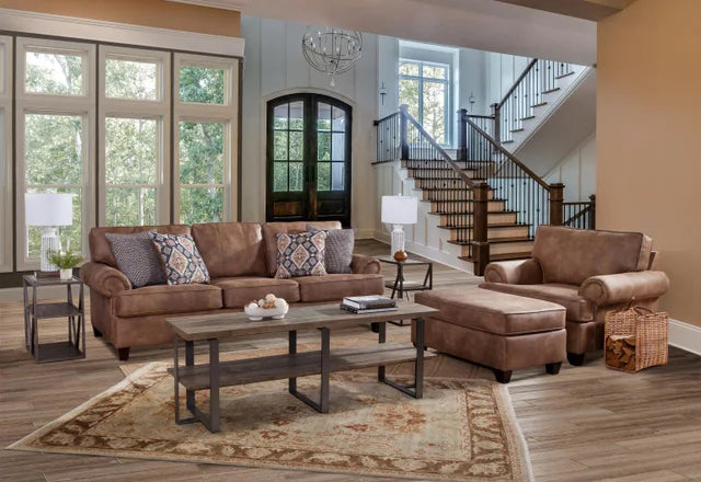 Behold Camel OVERSIZED Sofa and Loveseat  4215