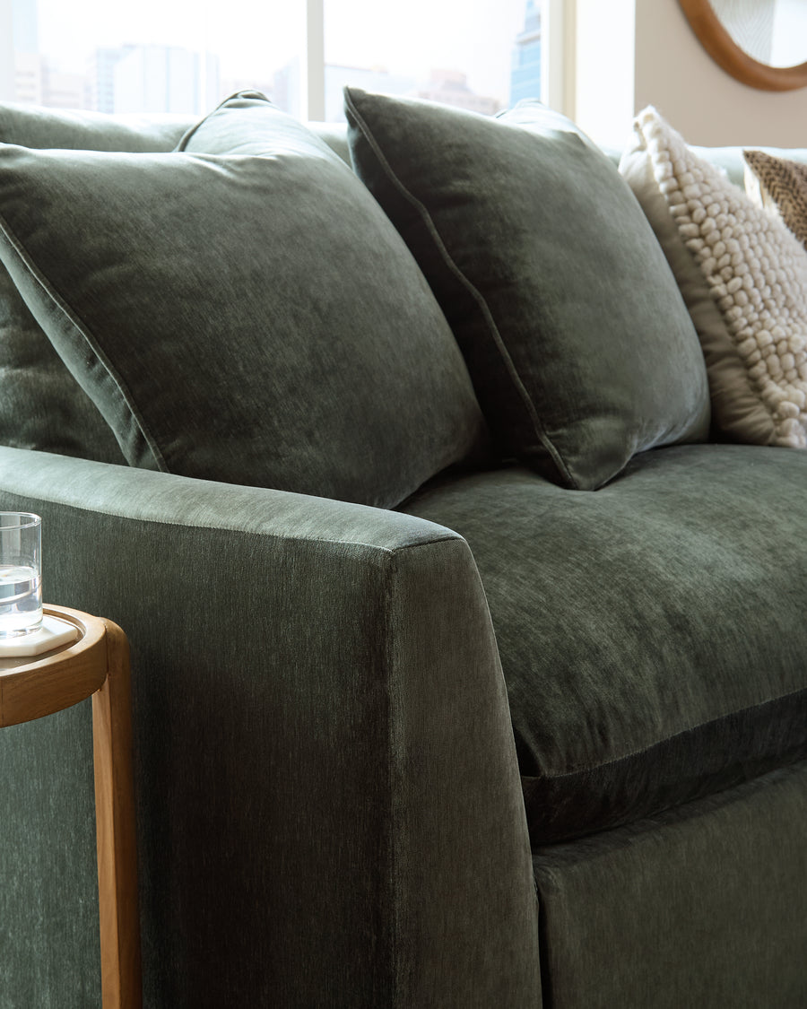 Carriage View Jade 3pc Sectional