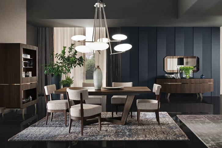 Accademia Italian Luxury 7pc Dining Room Set
