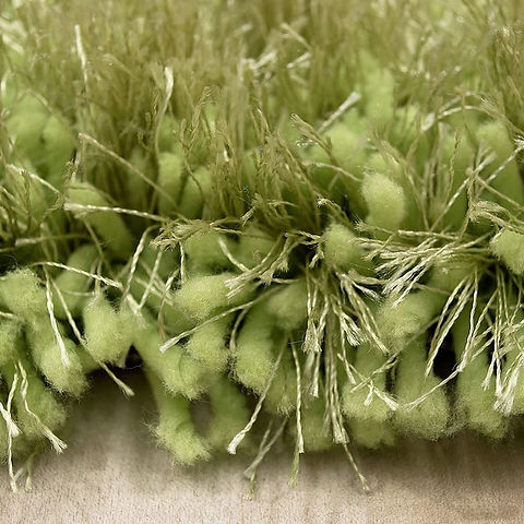 Afro Shag Lime Green Rug 5'x7'