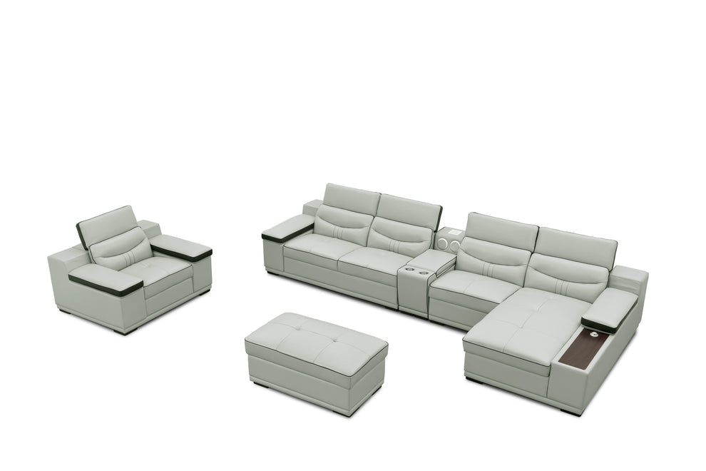 Arlet BLUETOOTH SPEAKERS Sectional Sofa MI-1850