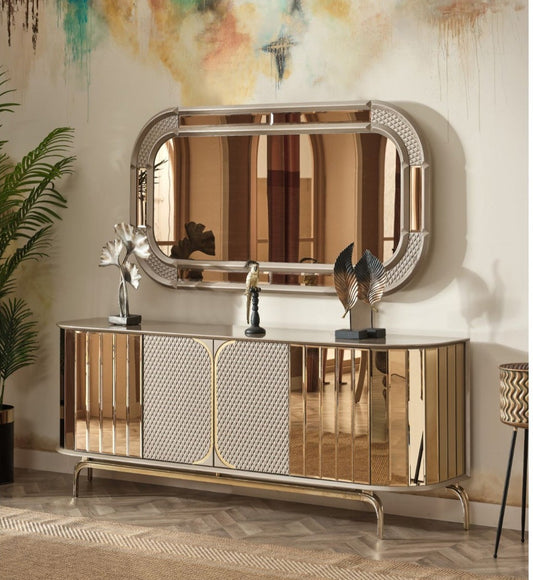 Madrid Consol With Mirror