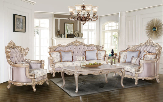 Camilla Classic Luxury Living Room Set