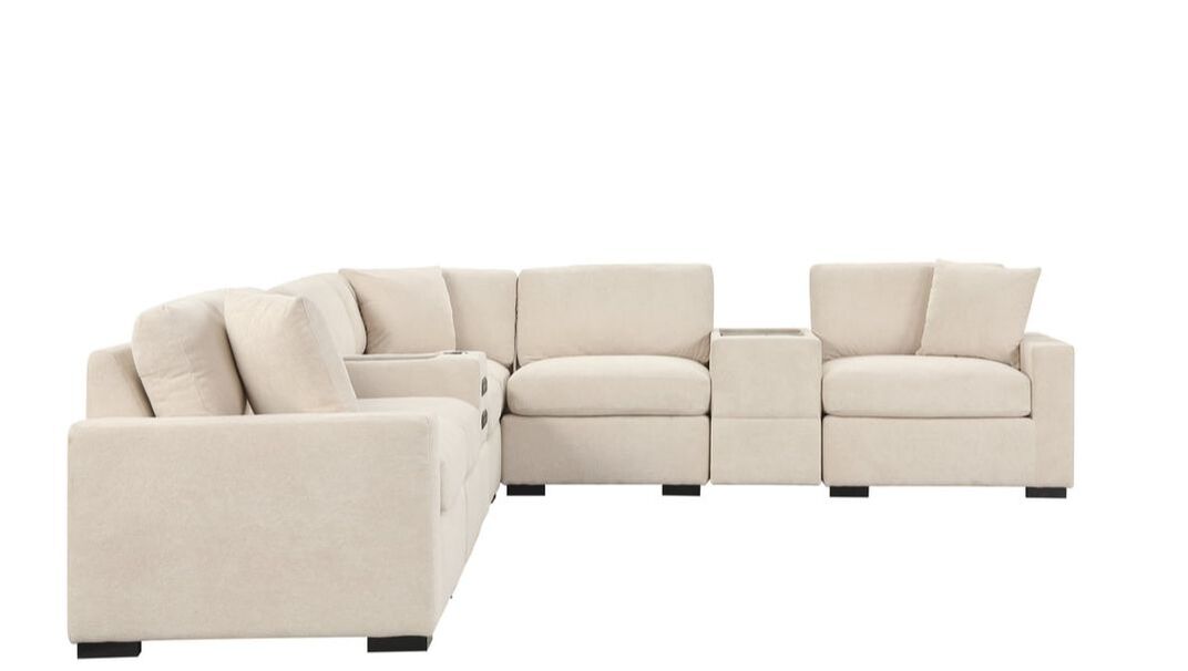 Barista Beige Modular Sectional Set