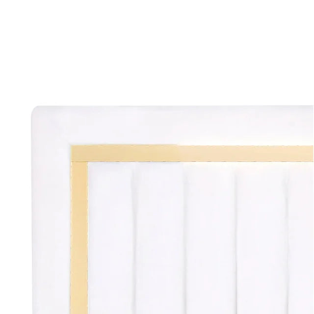 HH810 Beige Twin Panel Bed