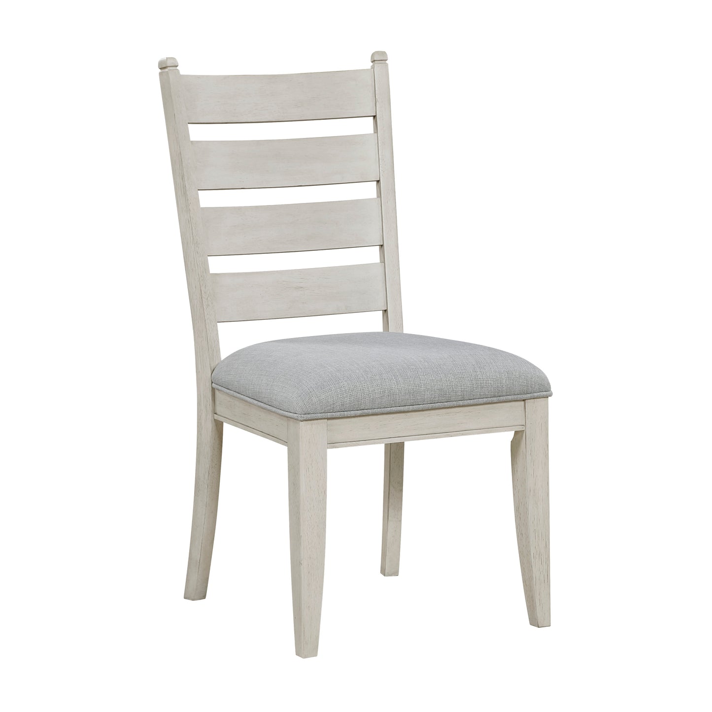 Wyatt Brown/Weathered White 7pc Extendable Dining Room Set 6017