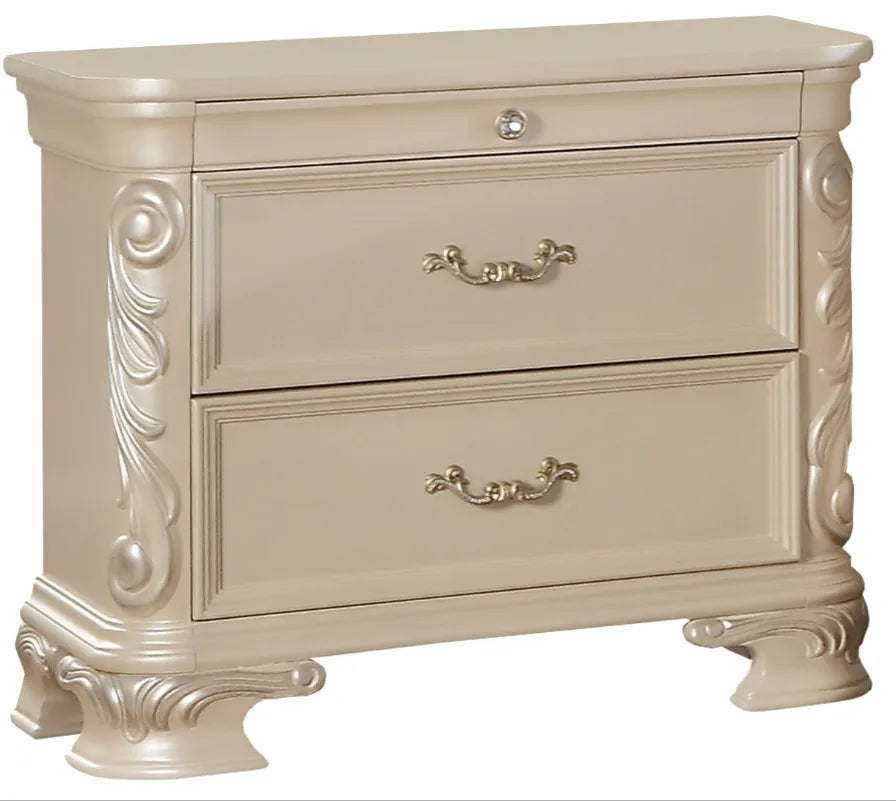 Victoria Pearl Classic Luxury Bedroom Set