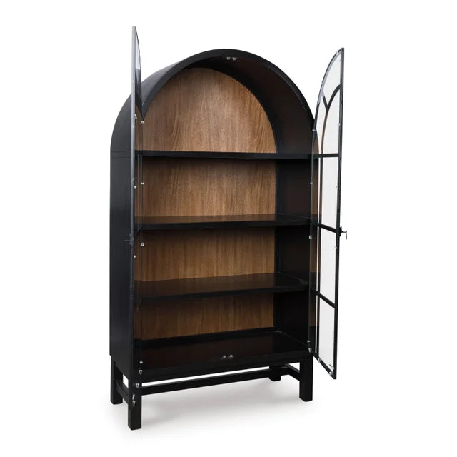 Black Display Cabinet D824-376
