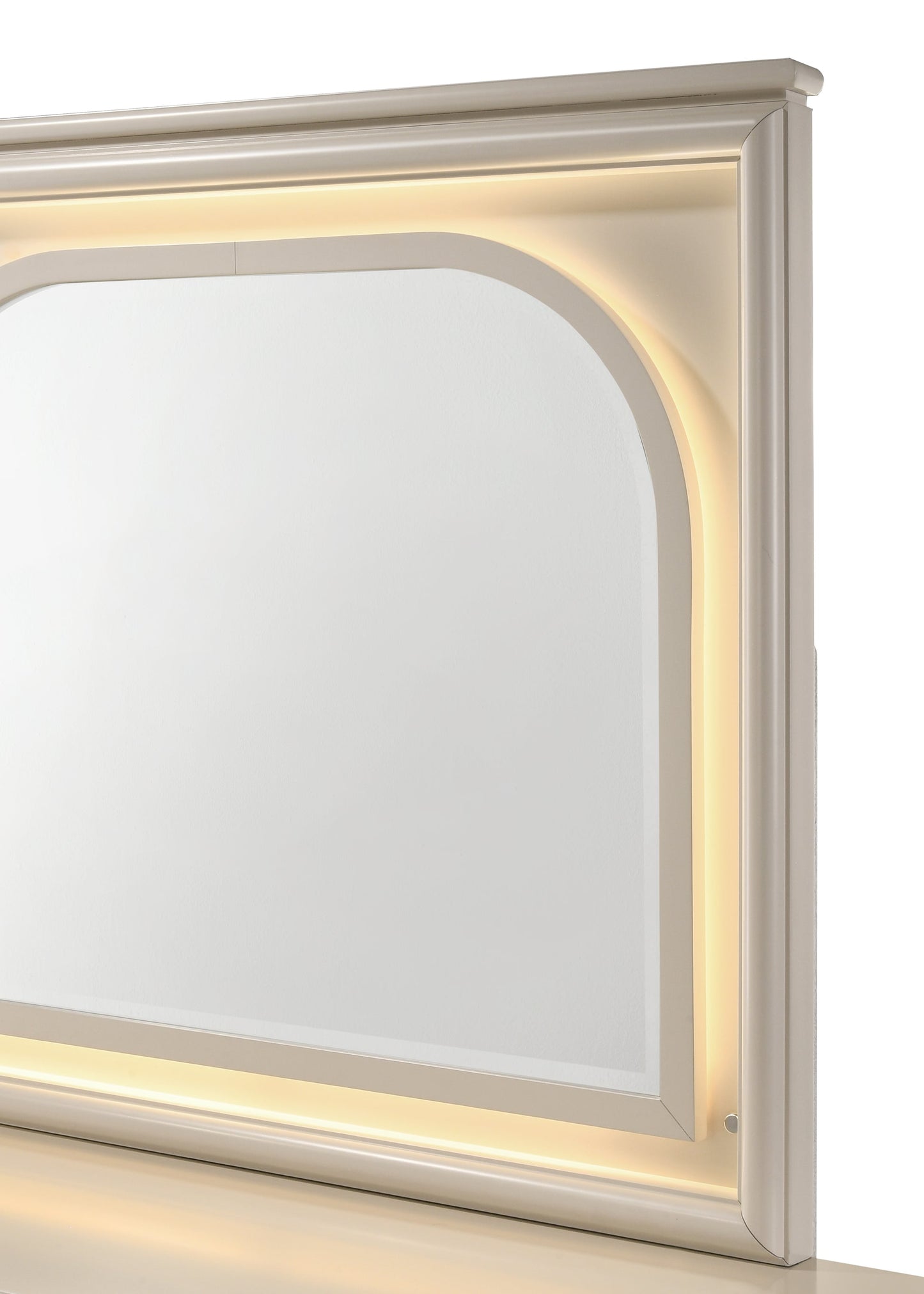 Aviana Cappuccino Foam LED Bedroom Set B6650