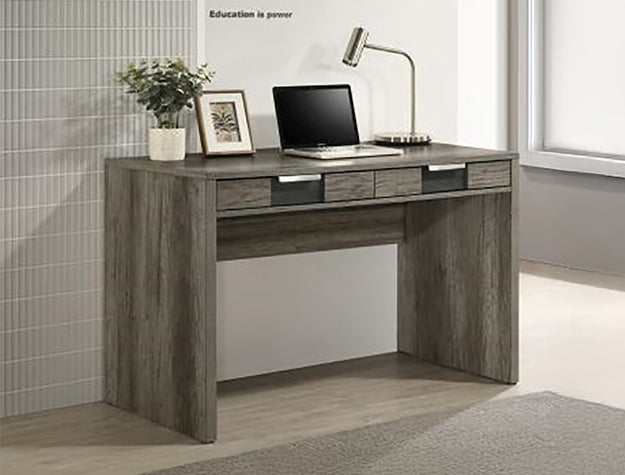 Rangley Grey/Brown Writing Desk B6830