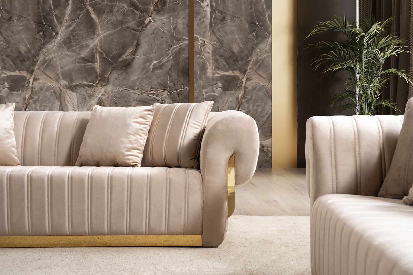 Luna Collection Luxury Living Room Set
