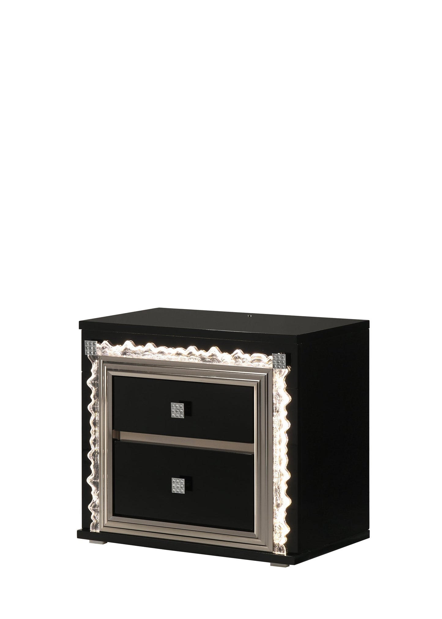Marco Black LED Bedroom Set  B30