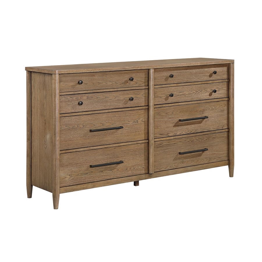 Sonoma Rich Brown Finish Platform Bedroom Set HEL-2386