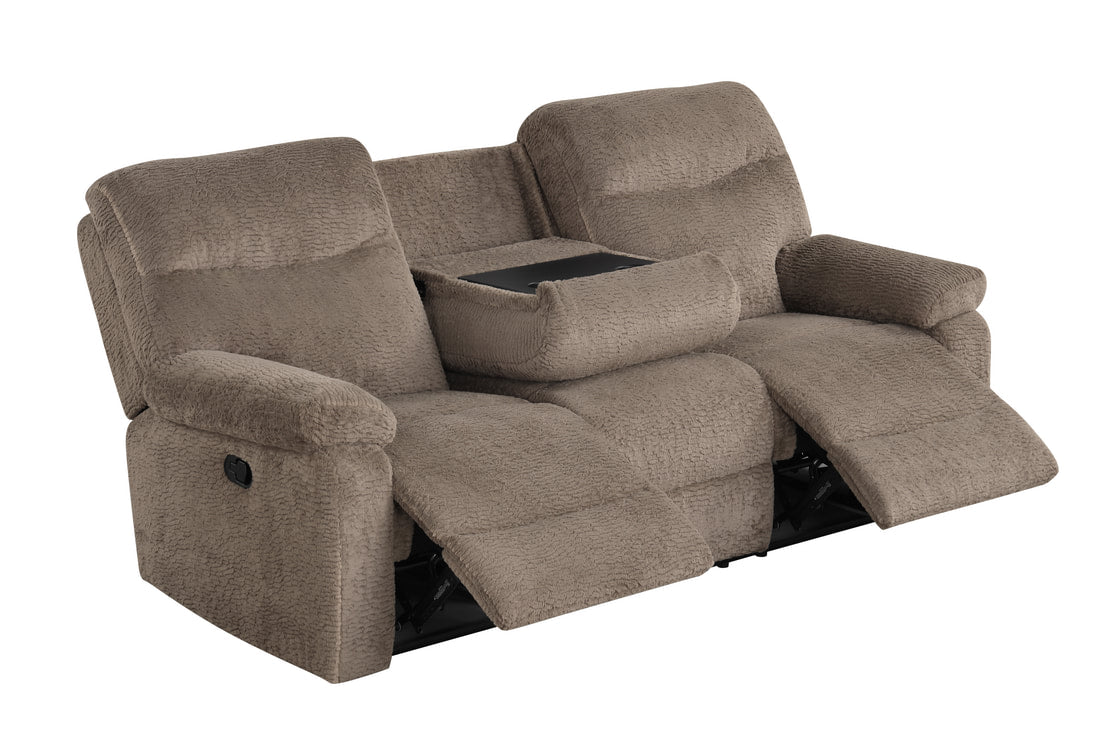 Bravo20 Mocha Fabric 3pc Reclining Set