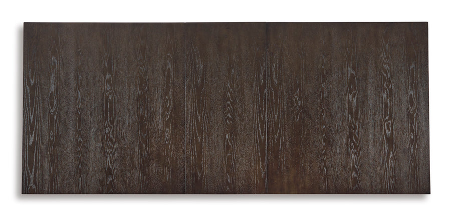 Burkhaus Dark Brown 7pc Dining Room Set D984