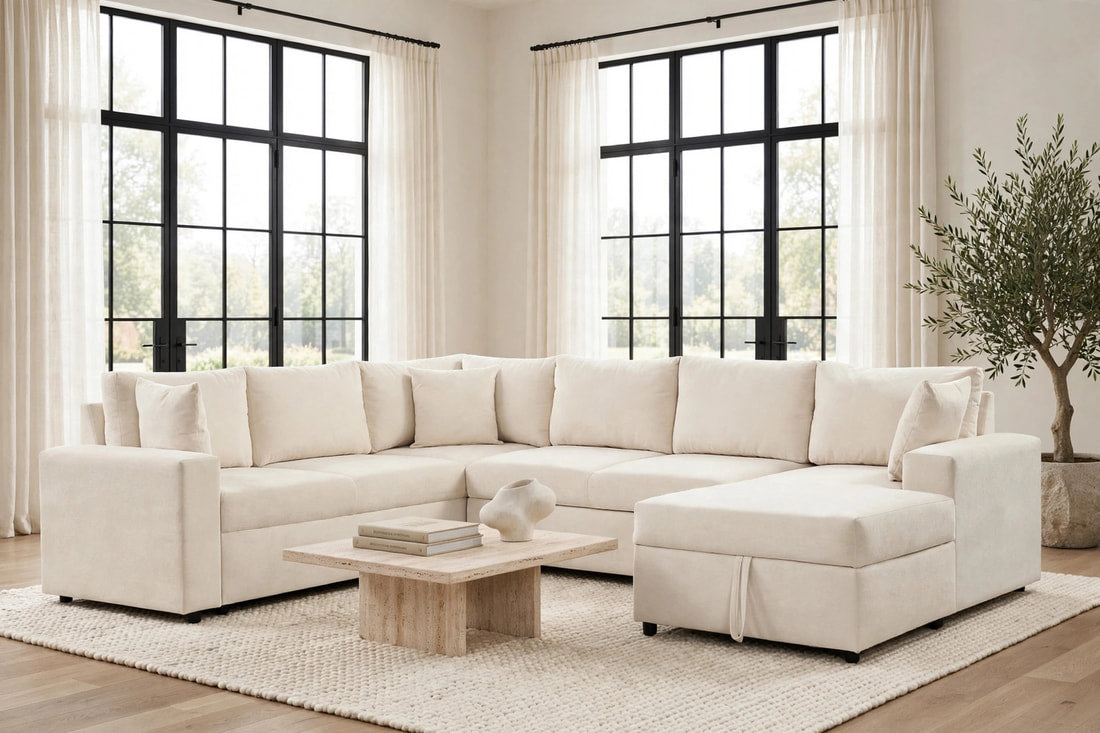 Forever2 Sand Sectional With Pull-Out Bed