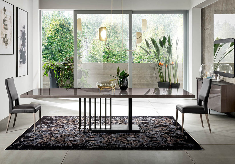 Olimpia Italian Luxury 7pc Dining Room Set
