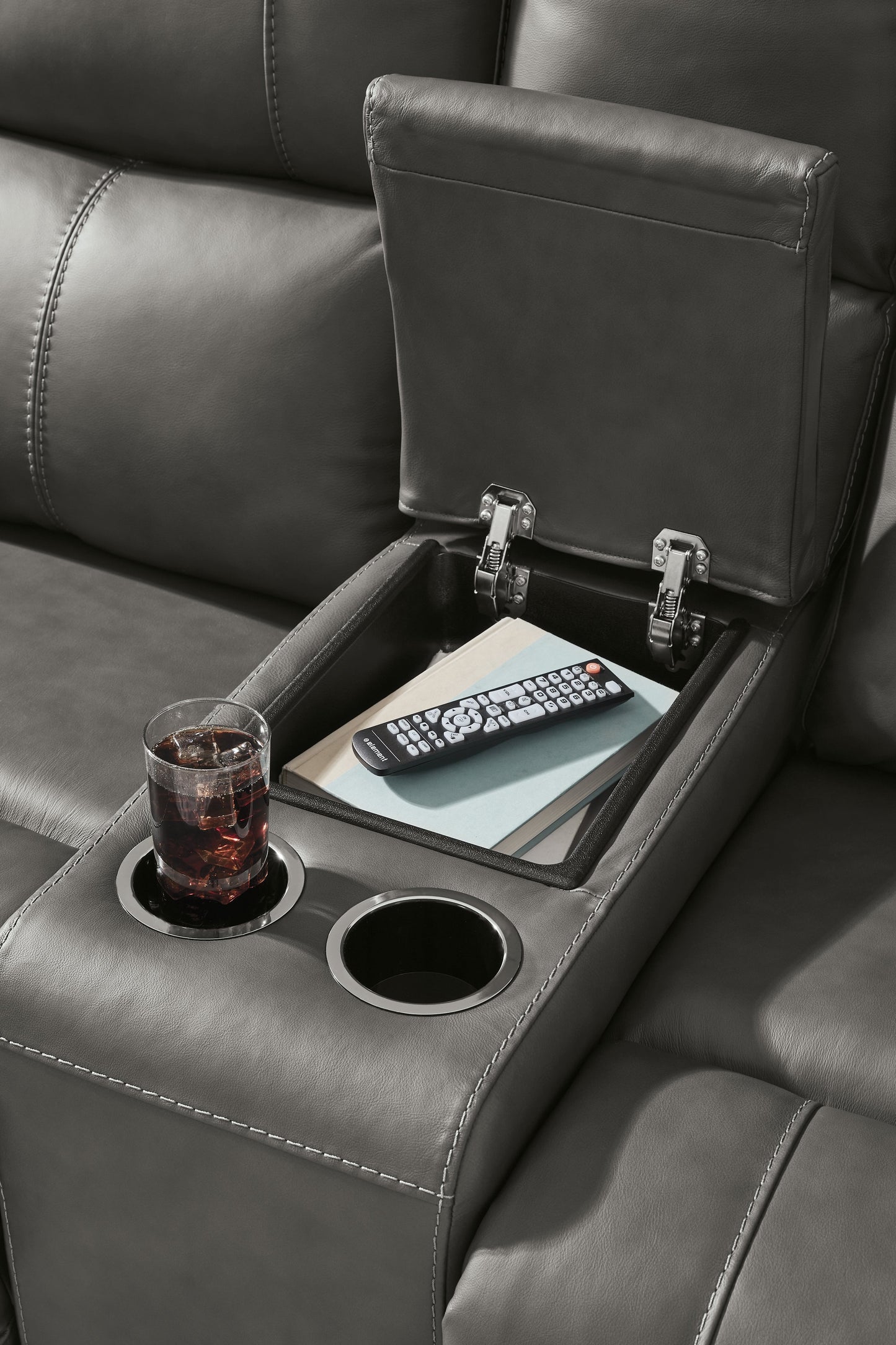 Bleckley Anchor POWER/TOP GRAIN LEATHER Reclining Sofa andLoveseat| PCU1200015
