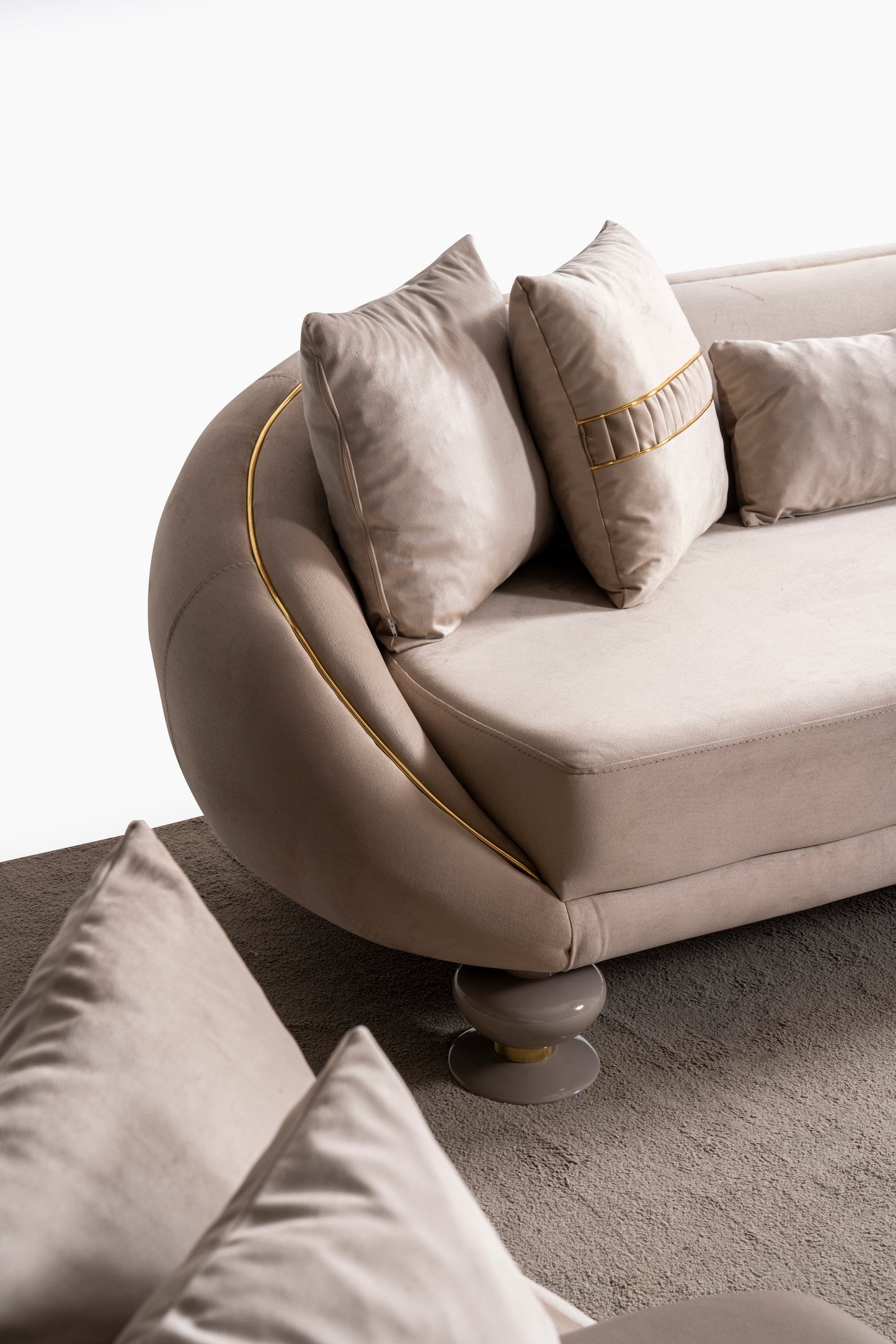 Elisyum Collection Luxury Living Room Set