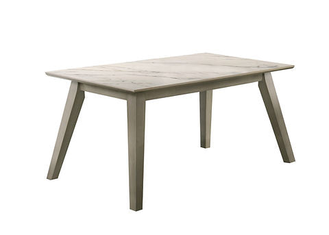 Dorri Grey Oak 7pc Dining Room Set D1450