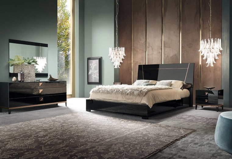 Mont-Noir Italian Luxury Bedroom Set