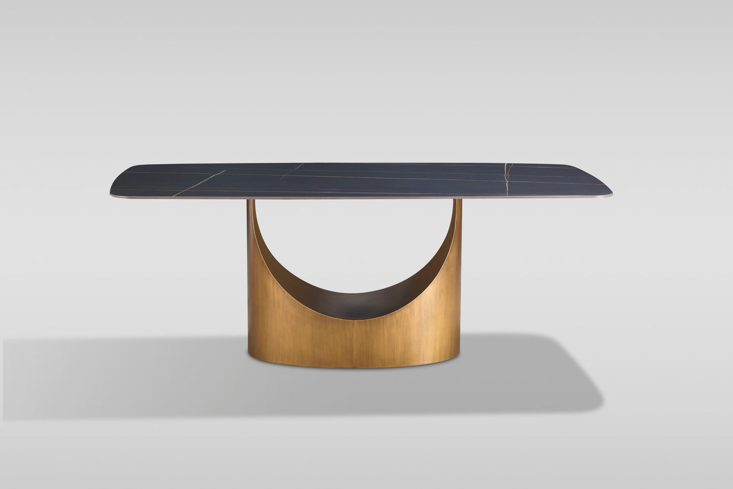 Roxy Black/Bronze Dining Room Set D1576