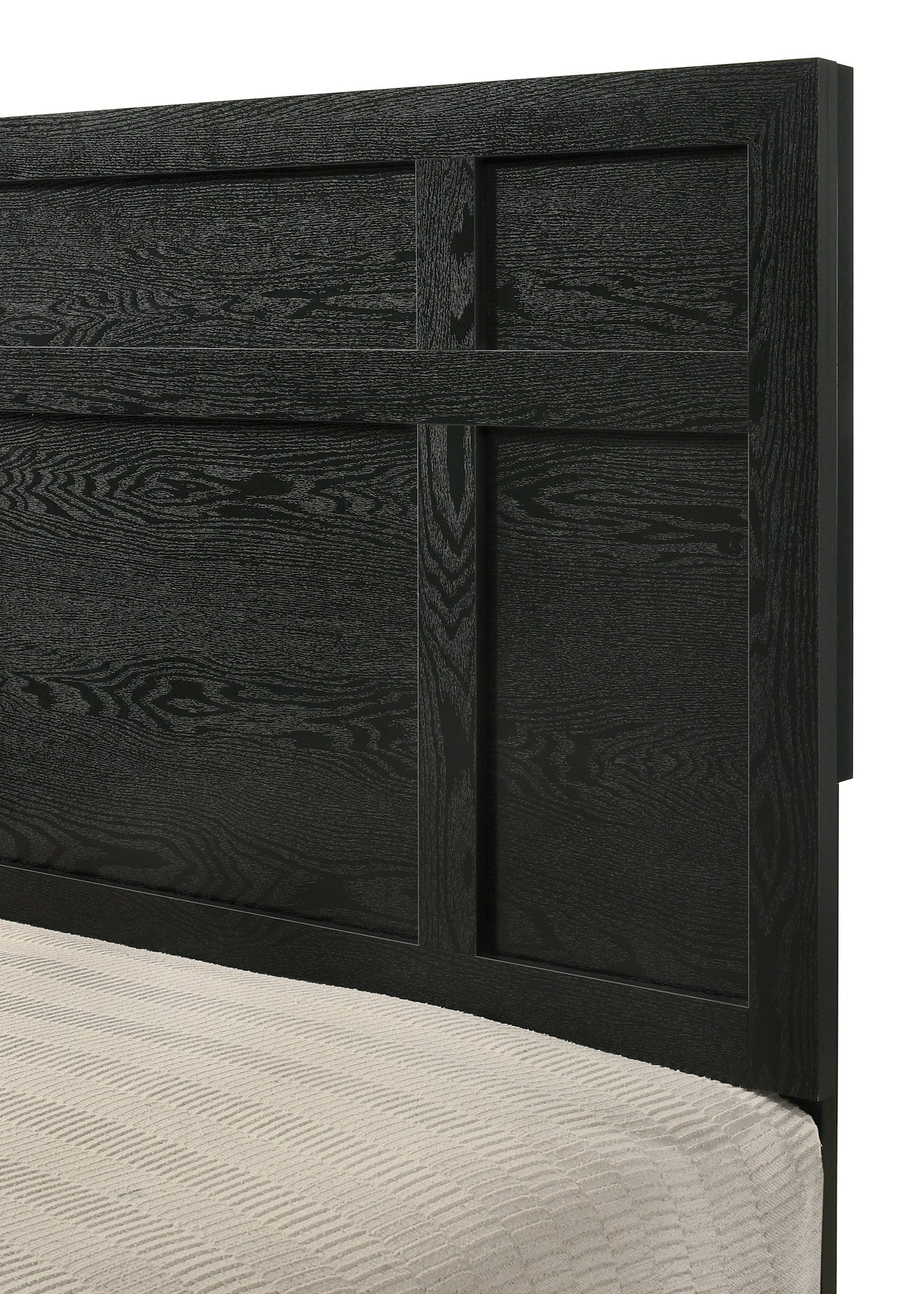 Cadence Black LED Panel Bedroom Set B4511