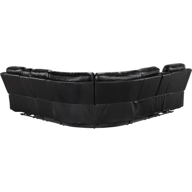Cipher Black POWER/LED/BLUETOOTH SPEAKERS/SUBWOOFER Sectional 8315