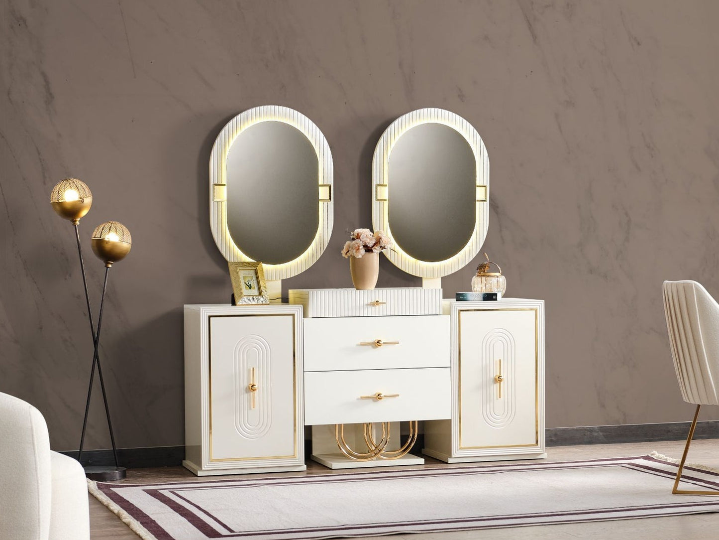 Marsel Diningroom Consol With Mirror