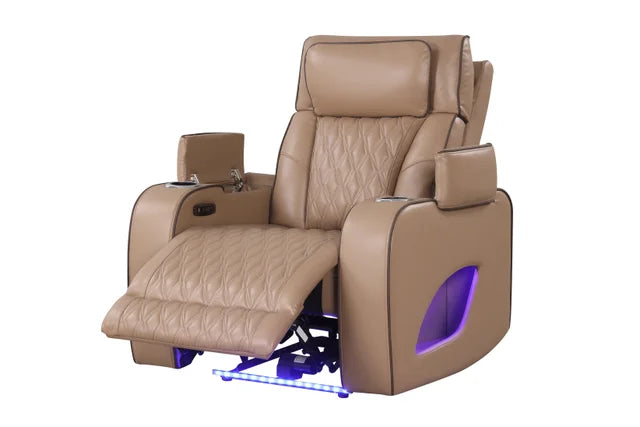 Rivera Saddle POWER/BLUETOOTH SPEAKERS/LED 3pc Reclining Set