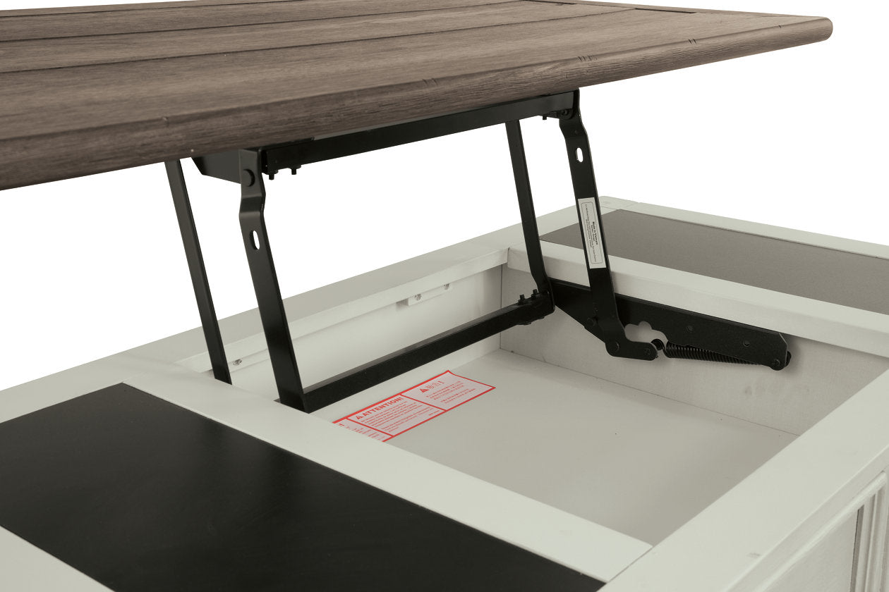 Bolanburg Two-tone Coffee Table and 2 End Tables T637