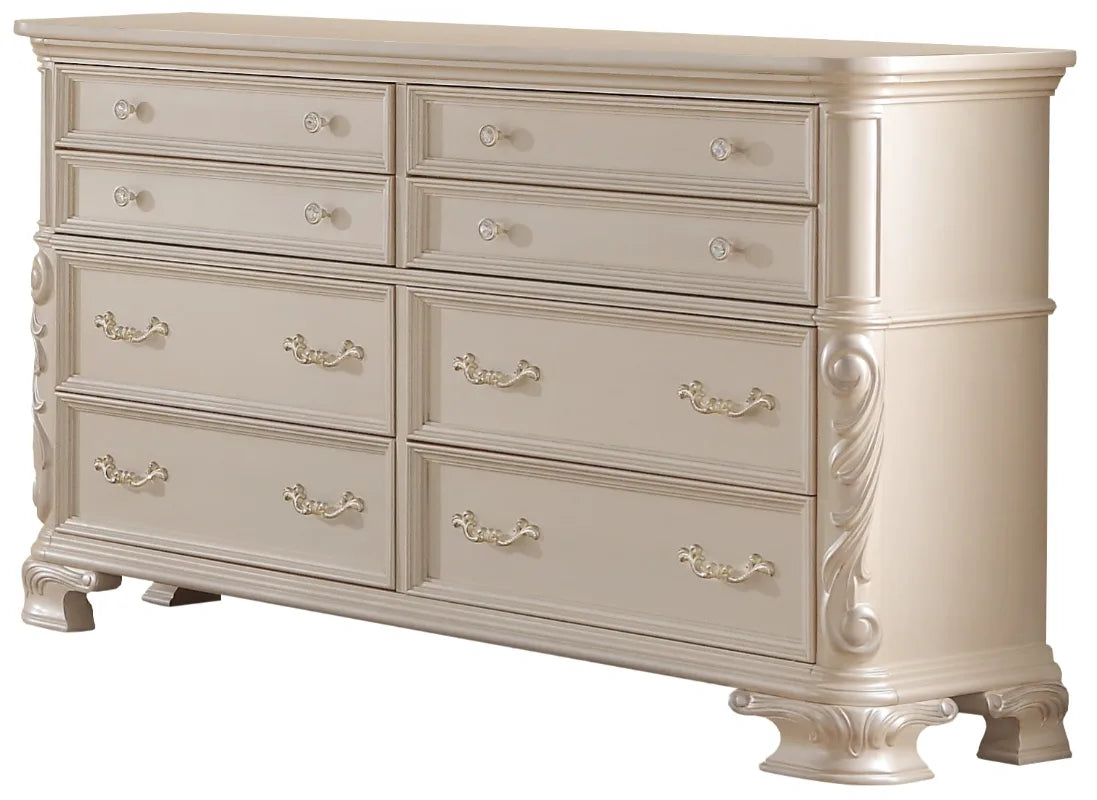 Victoria Pearl Classic Luxury Bedroom Set