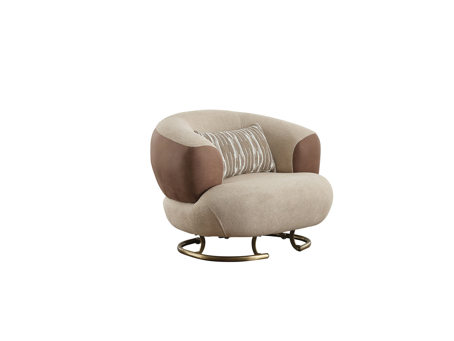 Palmera 3-pieces (Sofa & Loveseat & Chair) Livingroom Set Cream