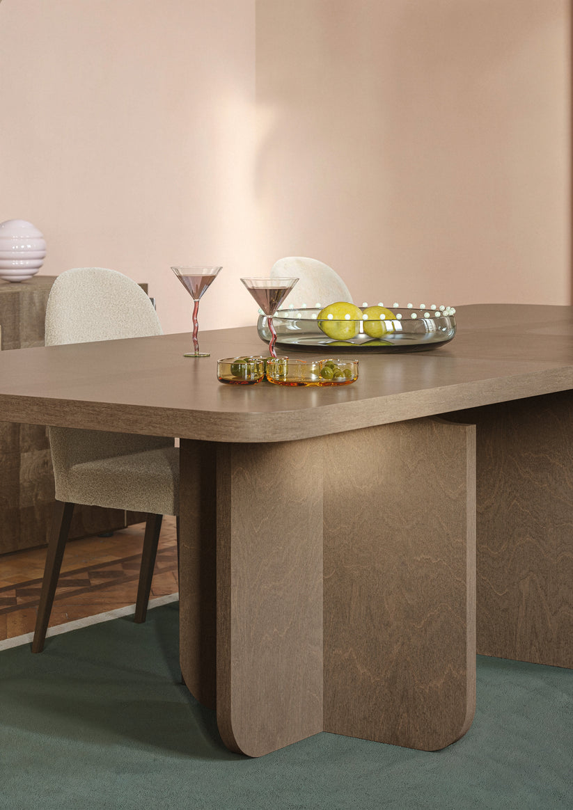 Hebe Italian Luxury 7pc Dining Room Set