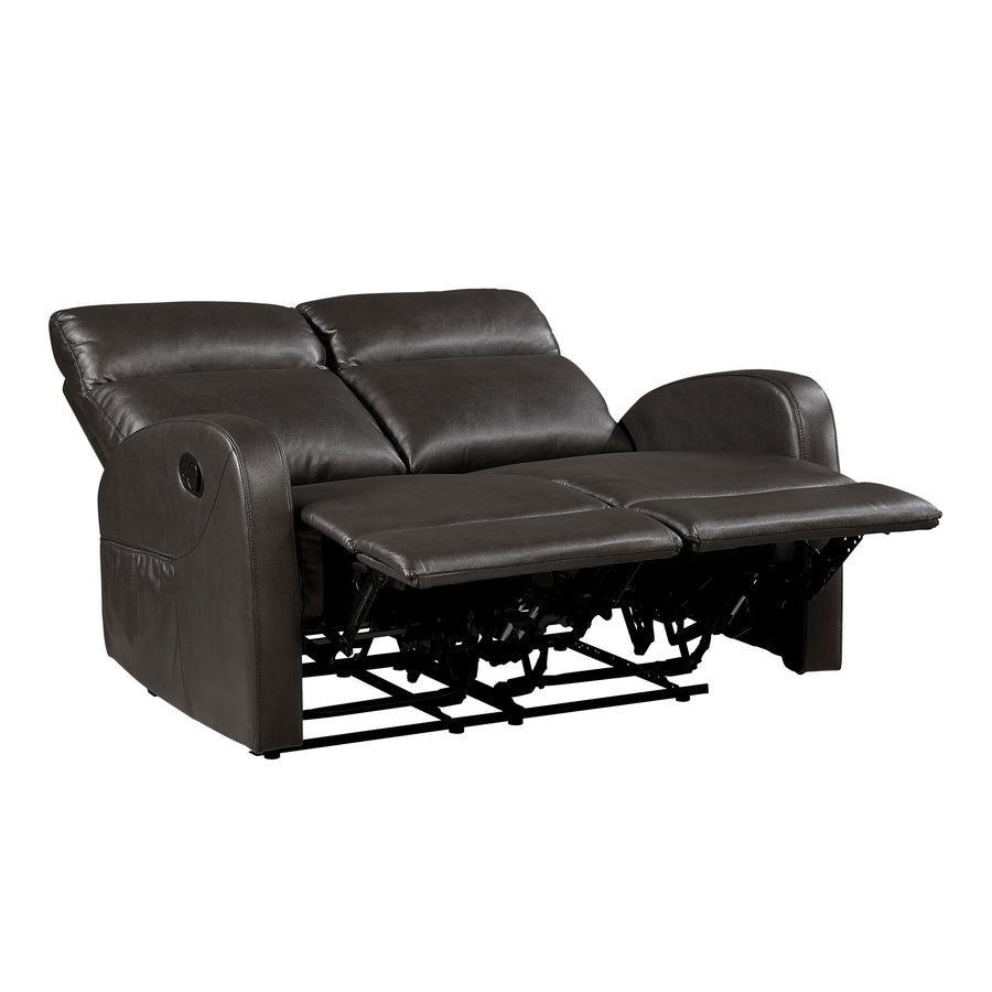 Allen Espresso Reclining Living Room Set 9147