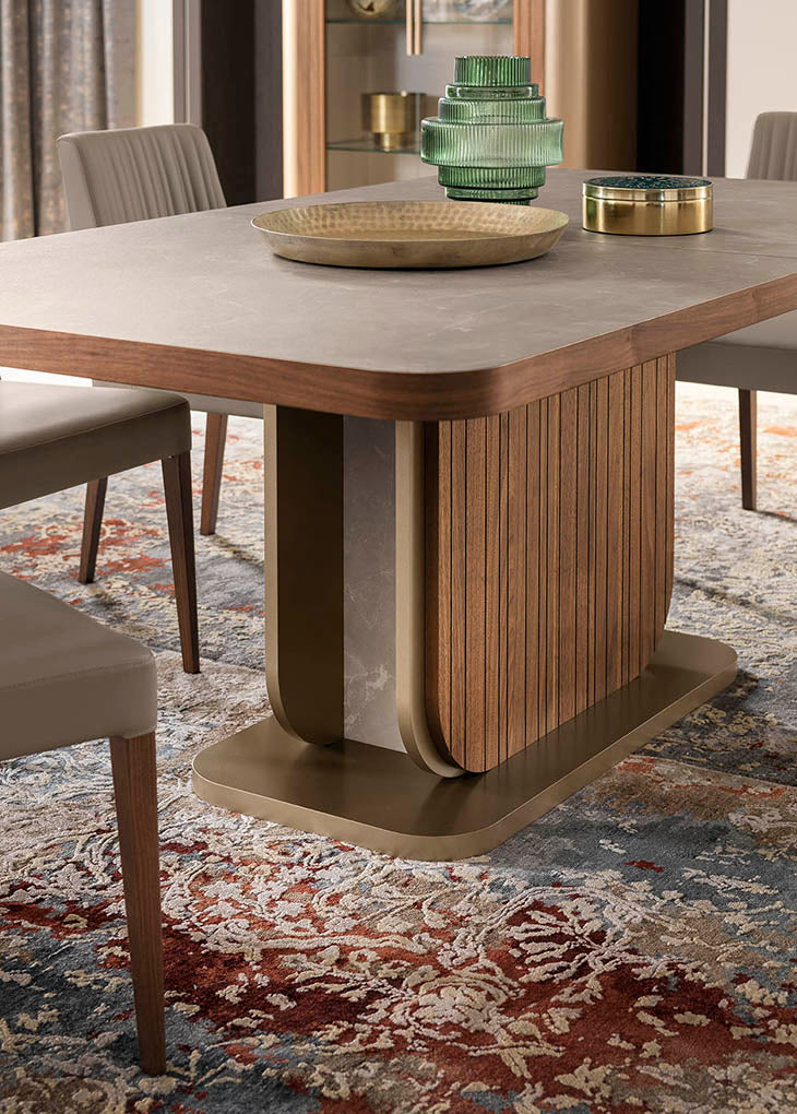 Hera Italian Luxury 7pc Dining Room Set