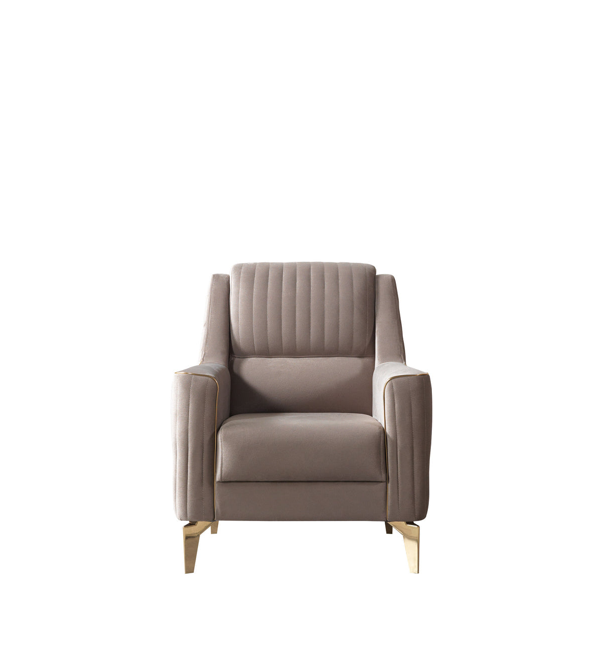 Sandra Coffee Velvet Sofa 88" & Loveseat 64"