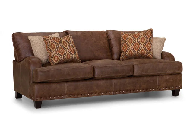 Franklin Walnut  OVERSIZED Sofa & Loveseat 848