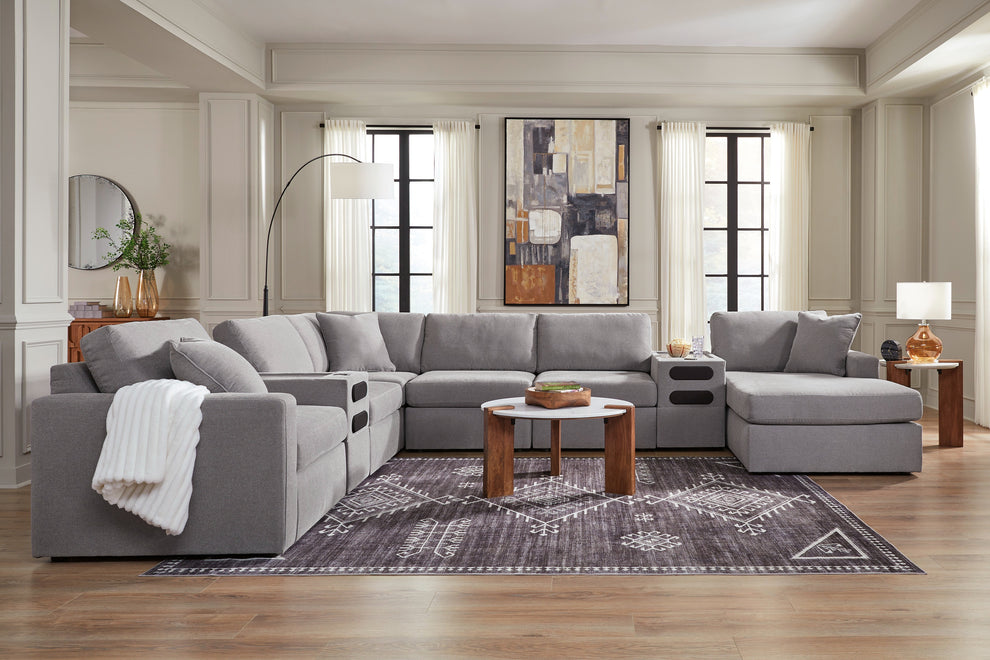 Modmax Granite 8pc Modular Sectional 92104