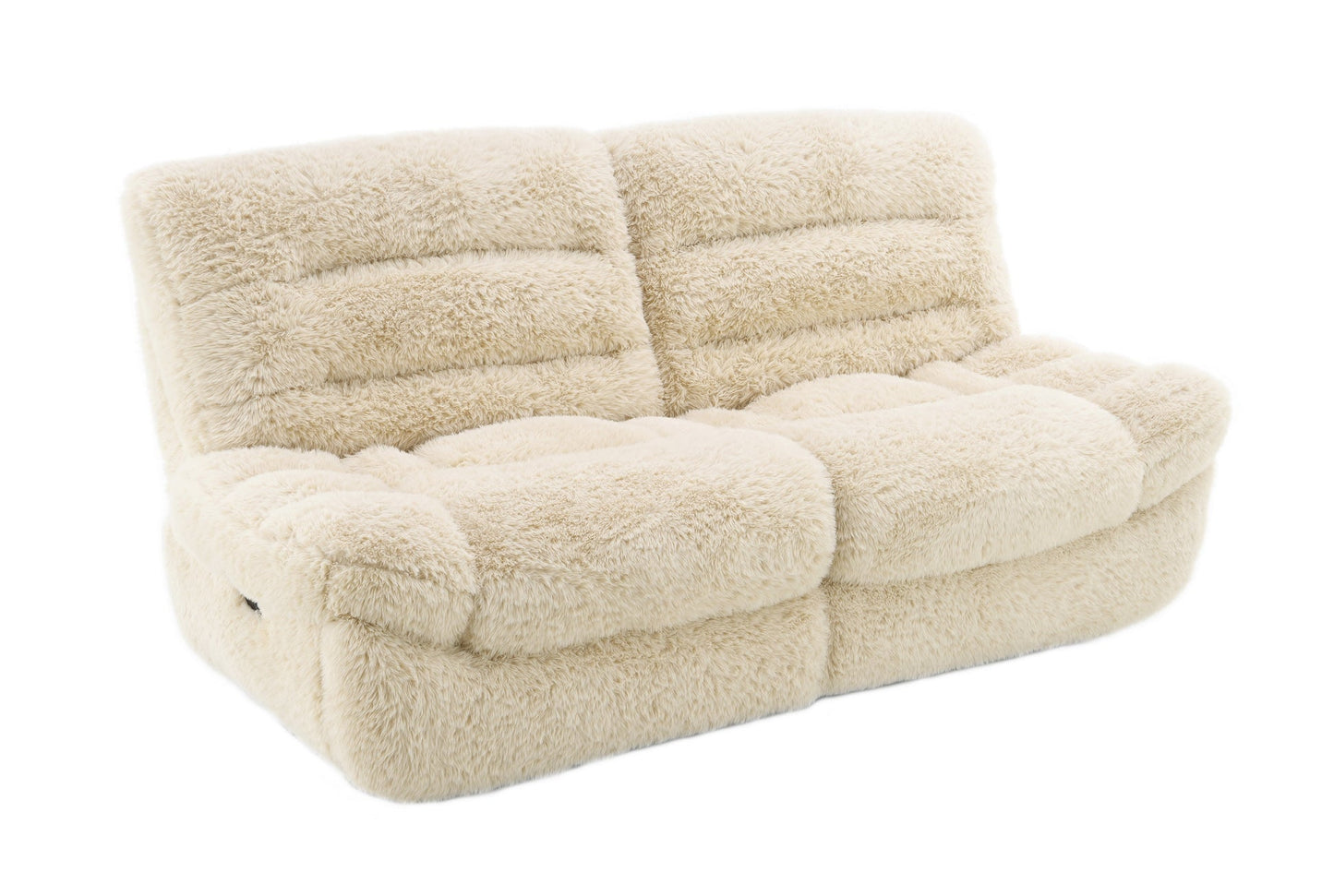 Fernand Beige Shaggy ULTRA PLUSH 3pc Reclining Set S3003