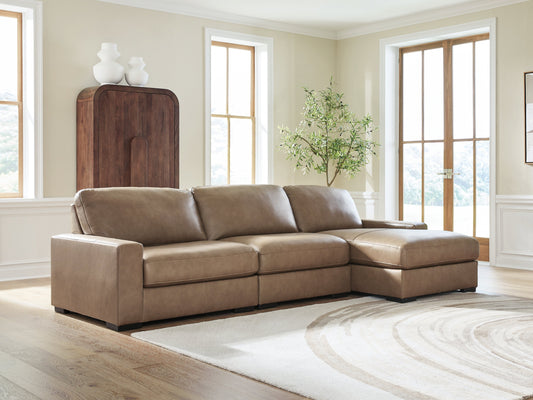 Veronella Sahara 3pc  Sectional with Chaise 76106