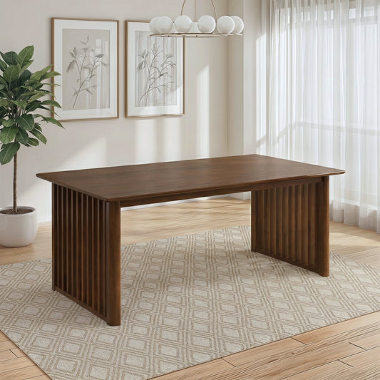 Frontignan Walnut Rectangular Dining Table