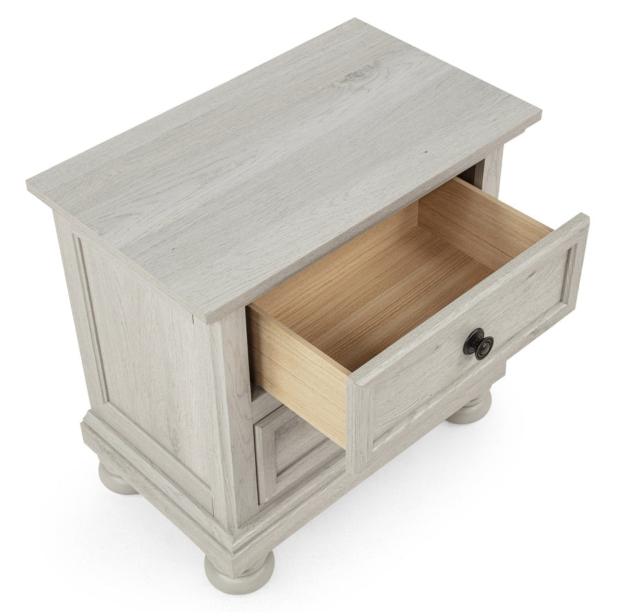 Claribelle White Storage Sleigh Bedroom Set 1820