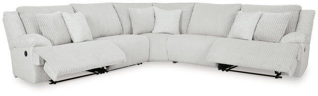 Top Tier Alloy 5pc Reclining Sectional  92706