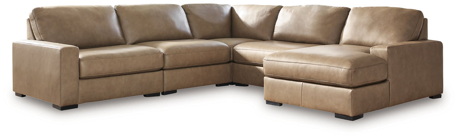 Veronella Sahara 5pc Sectional with Chaise 76106