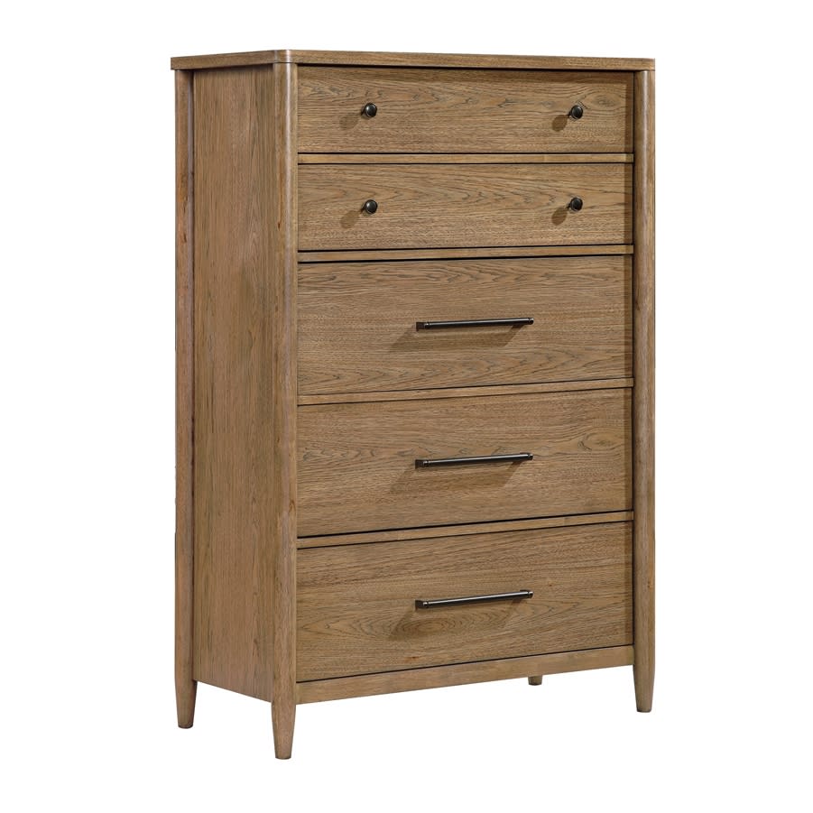 Sonoma Rich Brown Finish Platform Bedroom Set HEL-2386