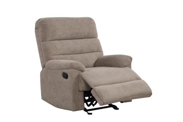 Albert21 Mocha WATER RESISTANT Fabric 3pc Reclining Set